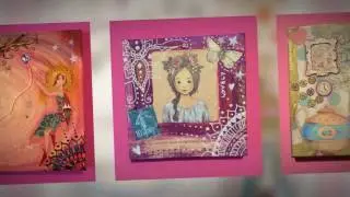 Dotty Delightful positivity art & mixed media