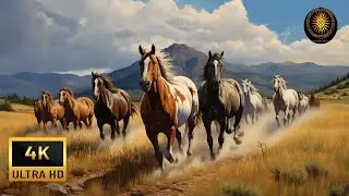 Harmonious Harp: Horse Scenes with Enchanting Music Lux Mesopotamiae presents
