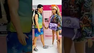 Barbie Doll Halloween Play Set 🎃Satisfying Miniature ASMR Unboxing Videos