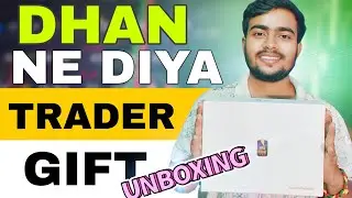 Dhan के तरफ से मिला Super Trader का Gift 🎁🤩 Unboxing 💥 #trading #youtubevideo #unboxing #gift #dhan