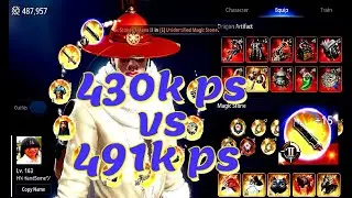 491k PS Warrior HN Handsome VS 431k PS Lancer Kruffal/ Pvp Fight/ Short Video Fight/ x1.5 speed