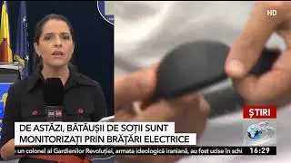 Sistemul de monitorizare cu brăţări electronice al Poliţiei Române a devenit operaţional