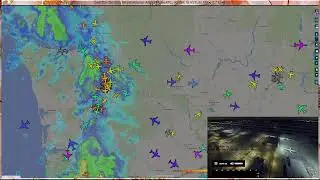 Seattle&ndash;Tacoma International Airport LiveATC & Virtual Airport with state-level radar