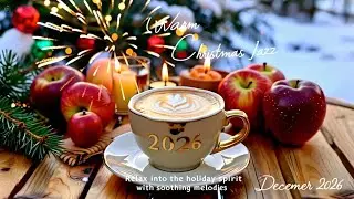 Warm Christmas Jazz Cafe 🎄 Cozy Winter Jazz & Soft Bossa Nova Piano for Holiday Joy