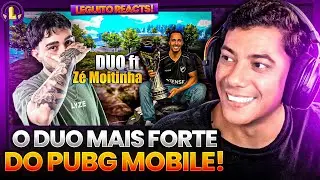 O MELHOR DUO DO PUBG MOBILE ANDA POR AI - REACT @LYZE01 e @Z&eacute;Moitinha