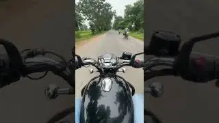 Smooth Ride on an Open Road 🏍️ | Bike POV #shorts