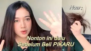 REVIEW JUJUR: UPDATE 4 BULAN SETELAH PAKE PIKARU KERATIN ANTI FRIZZ❕#PIKARU #keratintreatment