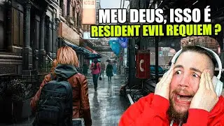 AGORA EU HYPEI ! nova GAMEPLAY SUPREENDENTE de RESIDENT EVIL REQUIEM !