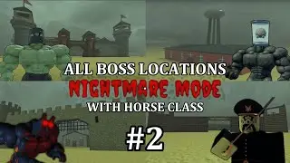 Roblox: Dead Rails - All Boss Locations + Horse Class (No Train) #roblox