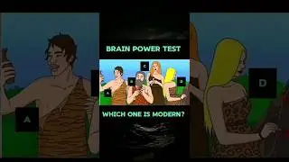 Which one is modern? #iq #riddlechallenge #eyetest