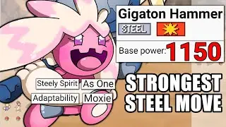 STEELY SPIRIT MOXIE GIGATON HAMMER TINKATON DESTROYS POKEMON SCARLET AND VIOLET | POKEMON SHOWDOWN