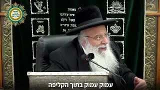 הניצוץ הנסתר שיציל את עם ישראל - מסר מיוחד מאת מורנו ורבנו הגאון המקובל הרב בניהו שמואלי שליט