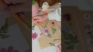 DIY Pressed Flower Bookmark! Perfect for Spring. 📚📖🌸🫶🏻🌼