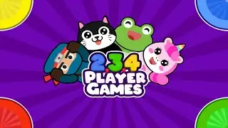 234 Player Mini Games |💢 4 Amateur Kids Playing GamePlay 💢| 🧑‍🚒 vs 🕵️ vs 🧑‍🏭 vs 👩‍🎤 | #428