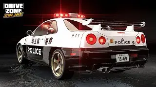 Drive Zone Online | Japanese Police Car Mattam Saurer Livery Tutorial