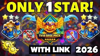 *NEW TH18 LEGEND* + WAR BASE LINKS | BEST TH18 ANTI 2 STAR DEFENCE BASES IN CLASH OF CLANS 🔥