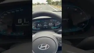 2025 Hyundai i20 Mileage test #i20 #hyundai #shorts #youtube #youtubeshorts #information #trending