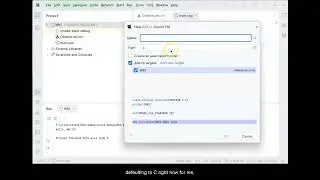 Nowe projekty CLion w C++