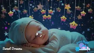 Overcome Insomnia in 3 Minutes 🌙 Sleep Fast 💤 Baby Sleep Music 🎵 Mozart & Brahms Lullabies