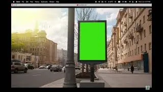 New apple nebula packaging billboard
