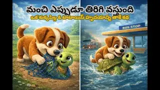 మంచి ఎప్పుడూ తిరిగి వస్తుంది Telugu Moral Story for Kids The Little Listeners #video #trending