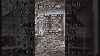 Beelitz Heilst&auml;tten #horrorstories #creepy #spooky