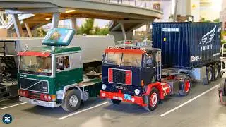 Custom built Tamiya RC trucks drive around the MTC Osnabr&uuml;ck RC course 🚚 #rcmodel #rchobby