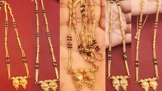 22 k Gold Long Mangalsutra Design With Weight & Price 2025|weight only 20 gm chainka long mangalsutr