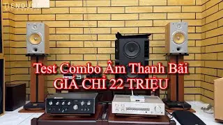 Test Combo &acirc;m thanh b&atilde;i | Ampli Luxman L 5 - loa B&W 601 S3 - DAC Topping D50 III
