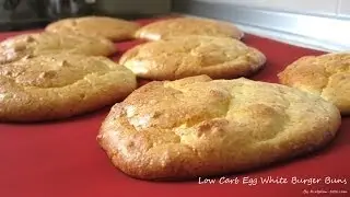 Low Carb Egg White Burger Buns (South Beach Diet Phase 1) | Dietplan-101.com