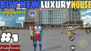 HOW TO BUY HOUSE IN ROPE HERO VICE TOWN || HINDI 2020 #1 || NEWTEL GAMING ||