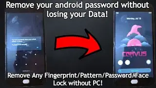 Remove/Delete/Unlock/Erase Lockscreen Password/Pattern/Fingerprint in Android No Data Loss 😱 |2021