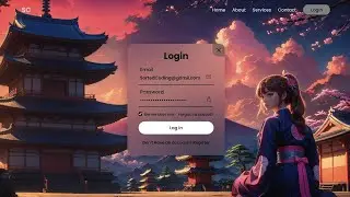 How To Make A Website With Login And Register - HTML CSS & Javascript
