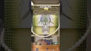 ARTBURO Limited Edition : Custom Herm&egrave;s Constance 24 Crocodile &ldquo;Jewels of Metamorphosis&rdquo;