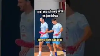 federico barba dan andrew jung jelang persib vs malut united   #football #persib