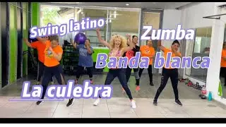 Zumba Banda blanca Swing latino la culebra