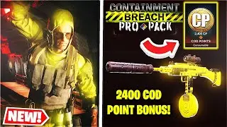 FREE 2400 COD POINTS 😮 NEW CONTAINMENT BREACH PRO PACK Bundle Milano 