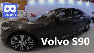 3D 180VR Volvo S90 premium sedan 4K