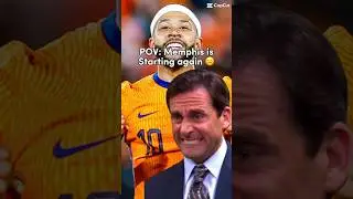 #POV : Memphis is starting again 😑 #memphisdepay #euro2024 #voetbal #football #fy #fyp #fypage