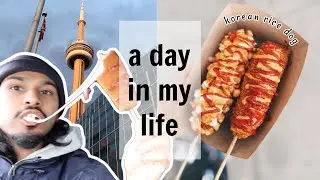TRYING KOREAN RICE DOGS // a day in my life