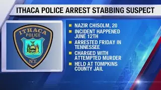 Ithaca stabbing, suspect arrested and charged