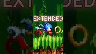 Sonic Mania, but EXTENDED Angel Island Zone! 🌴 Sonic Mania Plus Mods Shorts #sonicshorts