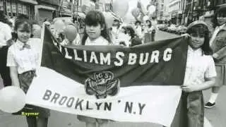 Looking back in Williamsburg Brooklyn