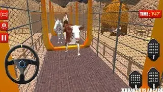Jurassic Zoo Wild Animals Transport Simulator 2018 - Android GamePlay FHD - Zoo Truck Transporter