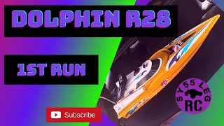 DOLPHIN R28 RC SPEED BOAT (1ST RUN)