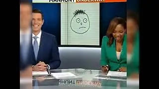The man just look like the picture 😂😂#funny#reporter#sketch
