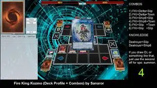 Fire King Kozmo Deck Profile + Combos
