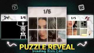 Instagram Trending Puzzle Reveal Reels Edit Template 💫 | Say The Word On The Beat Capcut Template