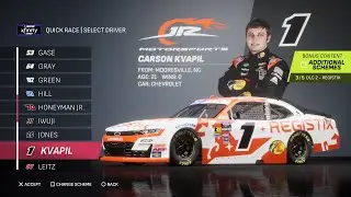 NASCAR 25 - Carson Kvapil at Nashville (Registix)