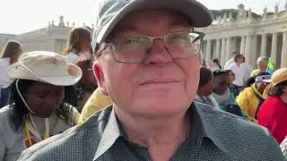 June 2025- Vatican City- face to face with pope